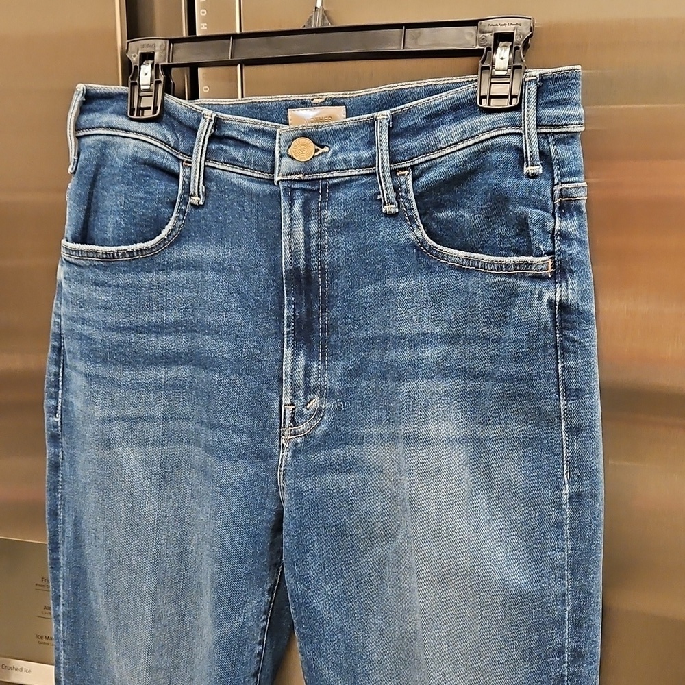 💕MOTHER💕 The Hustler Ankle Fray Jeans ~ Grasping At Straws 31 NWOT - Picture 14 of 16